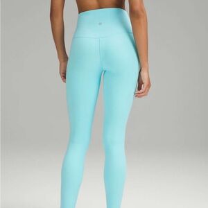 Lululemon Cyan Blue Align Leggings 28”